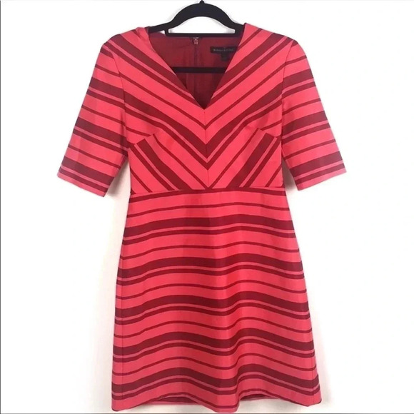 Banana Republic 3/4 Length Sleeve Dress Sz 2 - Picture 1 of 6